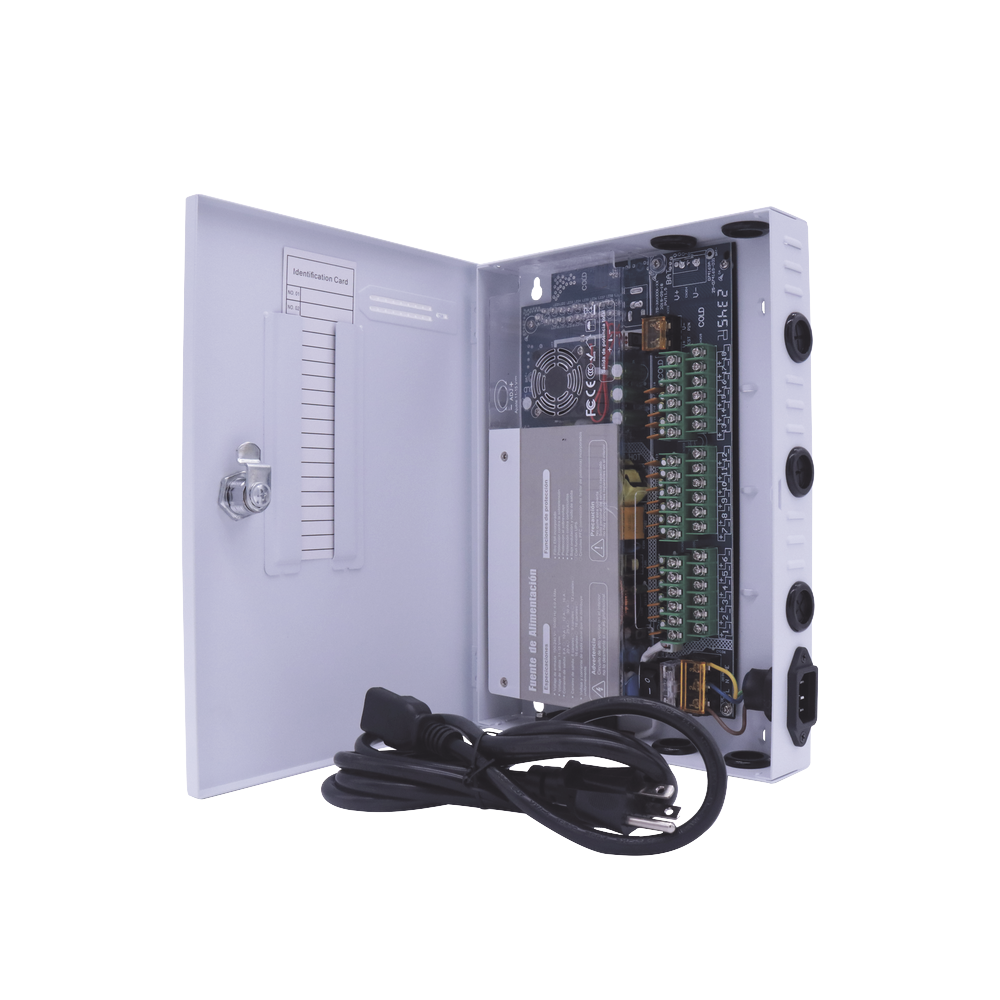 Fuente PREMIUM / 11-15 V / 18 canales / 30 A / Alta tecnología en seguridad / Doble ventilador / Hasta 1.85 Amperes por Salida / Filtro de Ruido por canal / Diseño de alta gama. - Image 7
