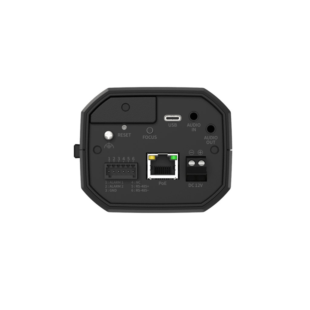 Cámara AI Box / 5 Megapíxeles (2560x1920) / Doble NPU Wisenet 9 / Inteligencia Artificial / Análisis Avanzado / extremeWDR 120 dB / PoE+12VDC / C-Mount-CS-Mount - Image 4