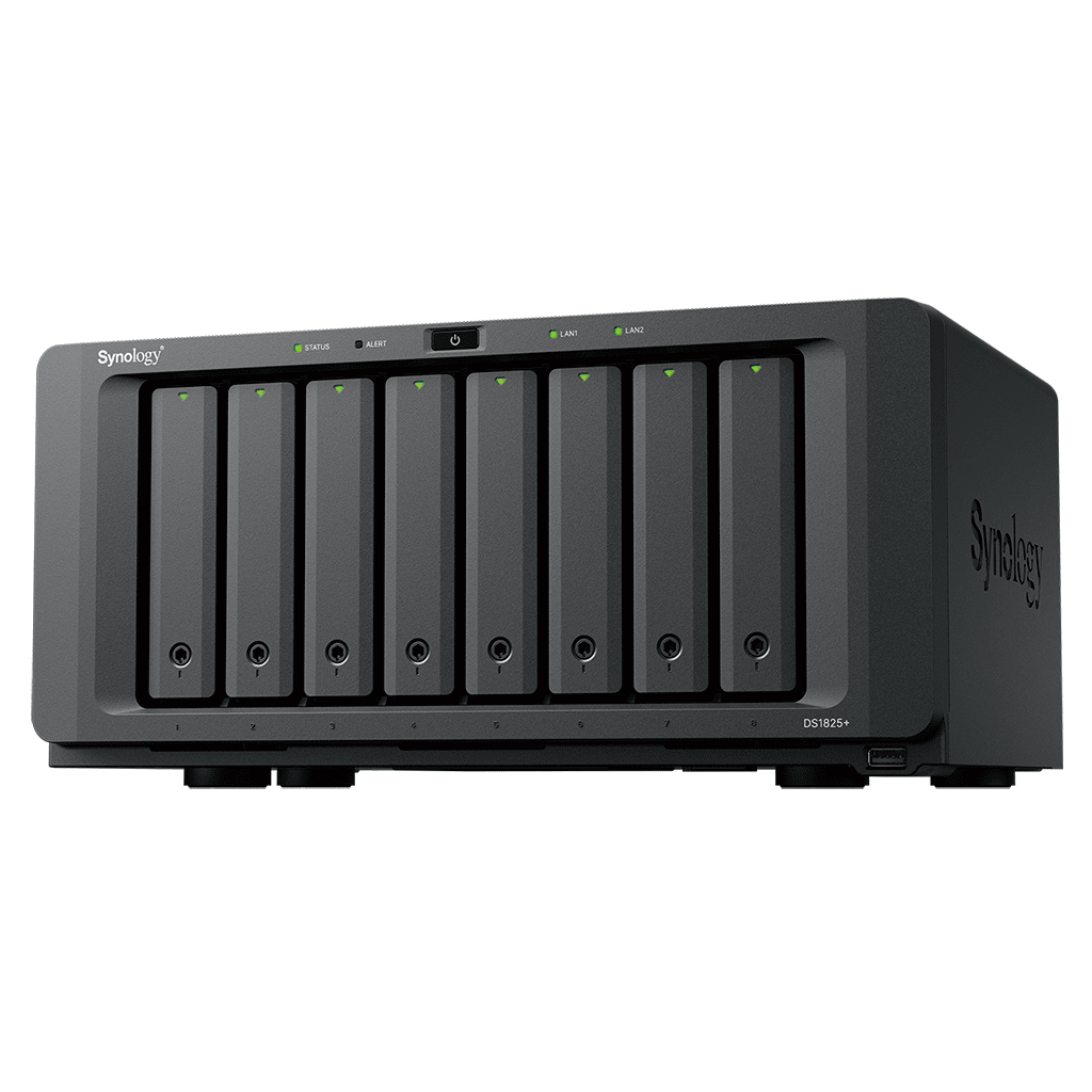 NAS DiskStation DS1825+ | 8 Bahías | AMD Ryzen V1500B | 8 GB DDR4 ECC | Hasta 2,239 MB/s Lectura | 2 Puertos 2.5GbE | Expansión PCIe 3.0 | Compatible con 10GbE y 25GbE | Caché SSD M.2 | Synology DSM. - Image 5