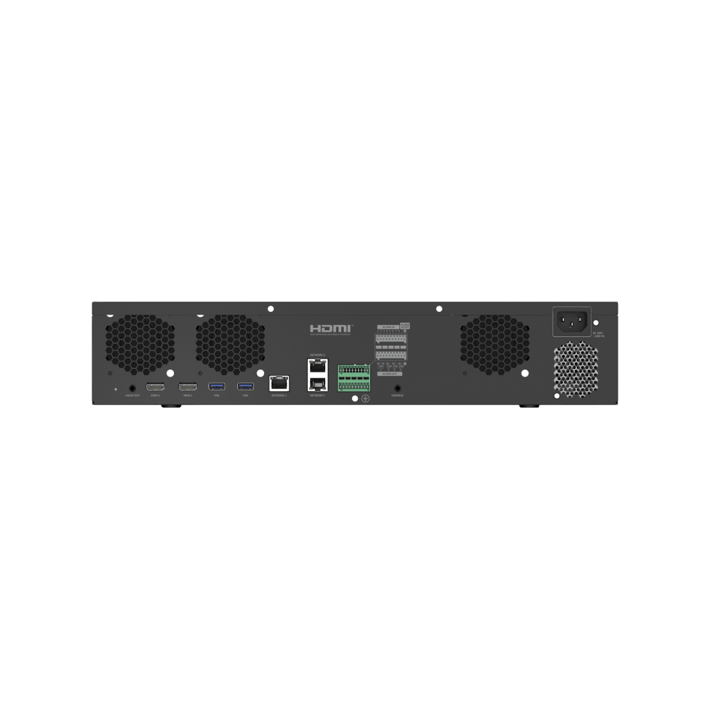 NVR de 64 canales / 8K / Hasta 8 Discos Duros / H.265 & Wisestream / Wisenet P2P - Image 4