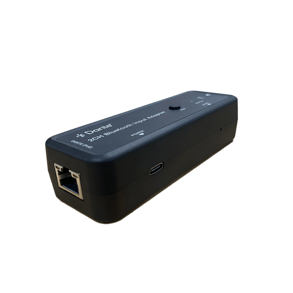 Extensor de Audio Dante® 2CH Bluetooth Input Adapter | Entrada Bluetooth 2 Canales | Salida Dante® Digital | Latencia Configurable 1-5 ms | Compatible HDMI 1.4 | HDCP 1.4 | PoE IEEE802.3af | Distancia de Transmisión 100 m - Image 2