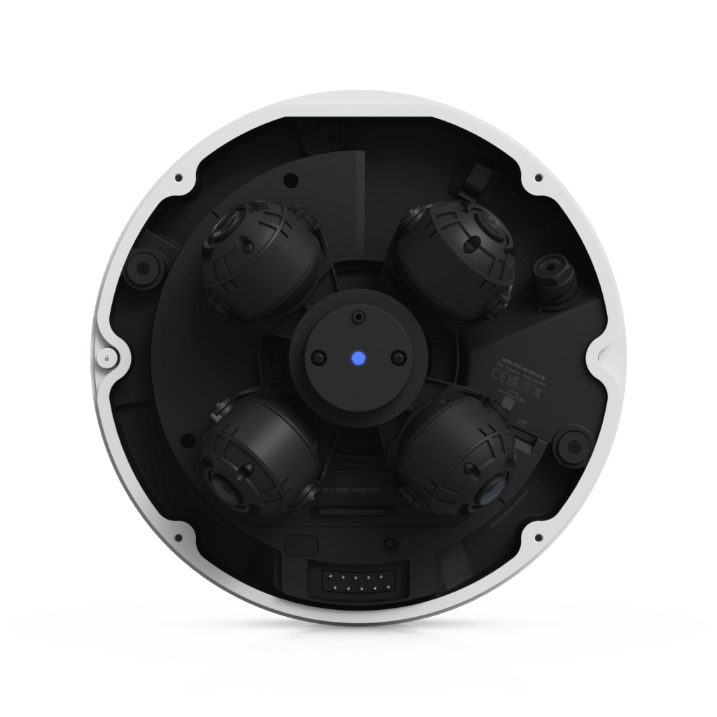 Cámara Multisensor AI de 32 MP con 4 Lentes Ajustables, Zoom Óptico 2.33×, Cobertura IR 360°, Motor AI Multi-TOPS y Alimentación PoE++ para Monitoreo de Amplia Cobertura - Image 2