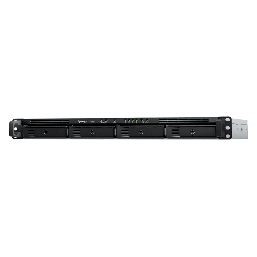 NAS RackStation RS422+ | 4 Bahías | 1U | AMD Ryzen R1600 | 2 GB DDR4 ECC | 570 MB/s Lectura | 530 MB/s Escritura | Puertos Dual 1GbE | Actualización 10GbE | Compatibilidad RAID | Synology DSM. - Image 5