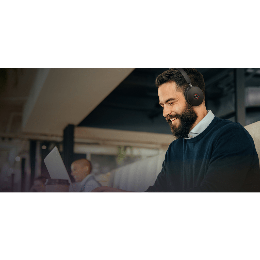 Diadema Inalambrica BH74-With-Stand-UC-USB-C/A de Yealink con Compatibilidad UC Multiplataforma y Acoustic Shield 3.0 - Image 4