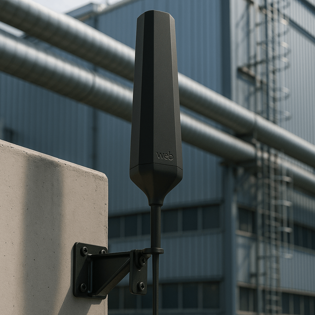 Antena Hexagonal Exterior HEX 360 / 617-894 MHz 6.0 dBi / 1000-1710 MHz 7.5 dBi / 1710-2200 MHz 7.0 dBi / Omnidireccional / Compatible Todas Operadoras Norteamericanas / Material ASA IP67 / VSWR <2.5:1 / Potencia Máxima 10W / Incluye Montaje de - Image 5