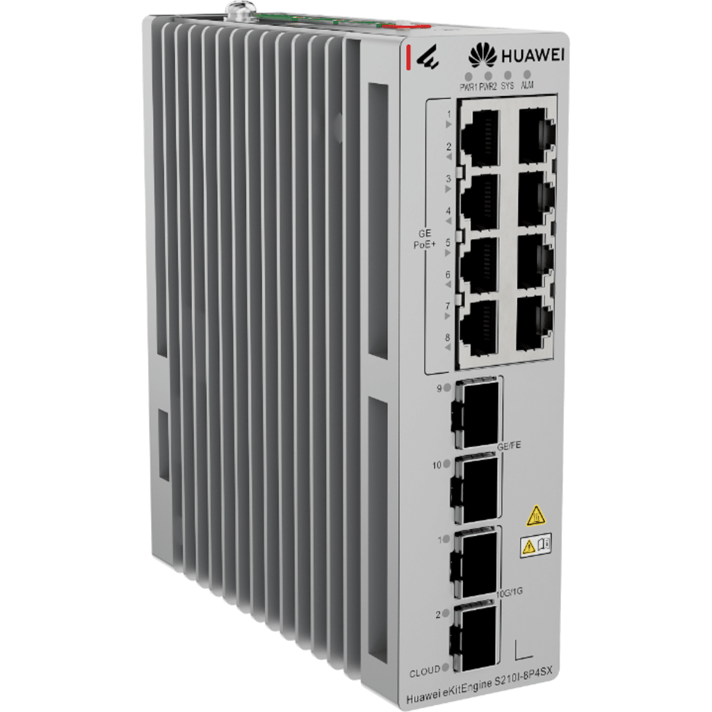 Switch Industrial eKit / 8 Puertos PoE+ Gigabit + 2 SFP + 2 SFP+ / Montaje en Riel DIN / Fuente Redundante 1+1 : 54 a 57 VCD / Libre de licenciamiento / Gestión gratuita desde la Nube / Presupuesto PoE 220 W - Image 2