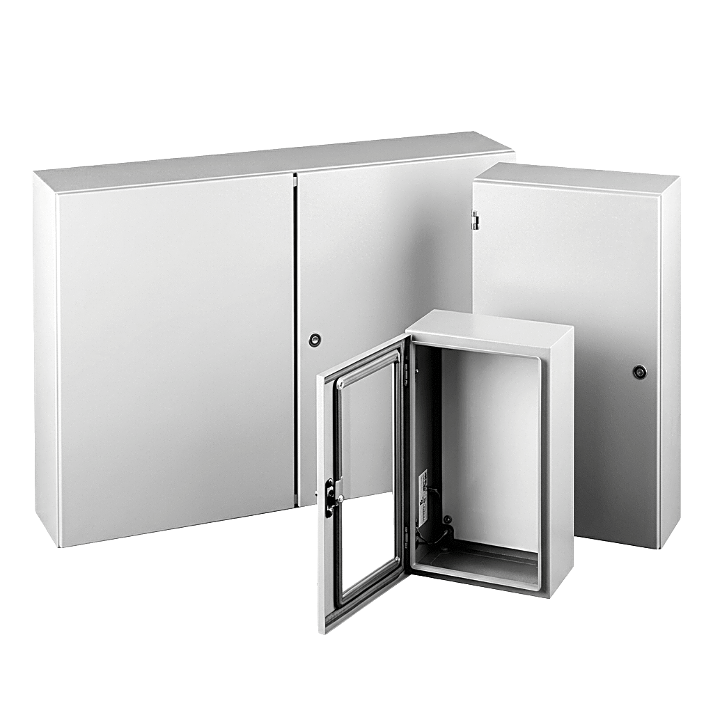 Gabinete Eléctrico de Control (Línea Concept) de 610 x 610 x 203 mm NEMA 4/12, Acero Color Gris - Image 2