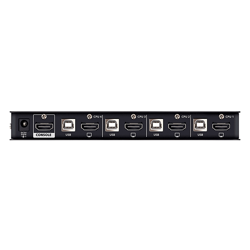 Switch KVMP USB HDMI 4witch KVM HDMI 4 Puertos | 4K DCI | USB 2.0 | Hotkeys | Video DynaSync | Plug & Play - Image 3