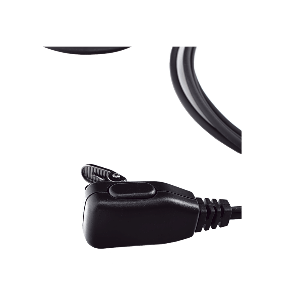 Micrófono - audífono de gancho ajustable al oído con conector de dos pines para KENWOOD Y TXPRO - Image 3