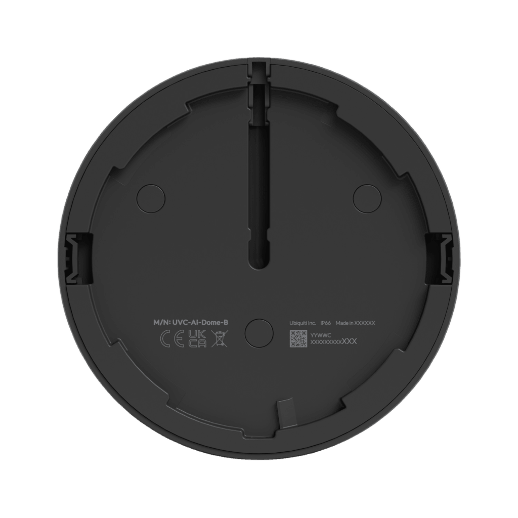 Cámara UniFi Protect G5 AI Dome Negro, Para Interior o Exterior, 4K (8MPX), Ángulo 109.9°. Visión Nocturna IR Hasta 40m, Detecciones Inteligentes de Rostros y Placas, Audio Bidireccional, Protección IP66, Anti-Vandalismo - Image 6