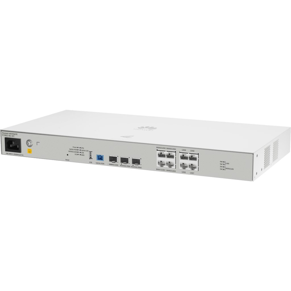 OLT Mini FTTh eKit 2 Puertos GPON (Incluye módulos C+) + 1 Puerto Uplink XGS-PON + 4 Puertos WAN/LAN Gigabit + 4 Puertos LAN Gigabit / All-In-One (Router, Switch, OLT, Controladora) / Libre de licenciamiento - Image 3