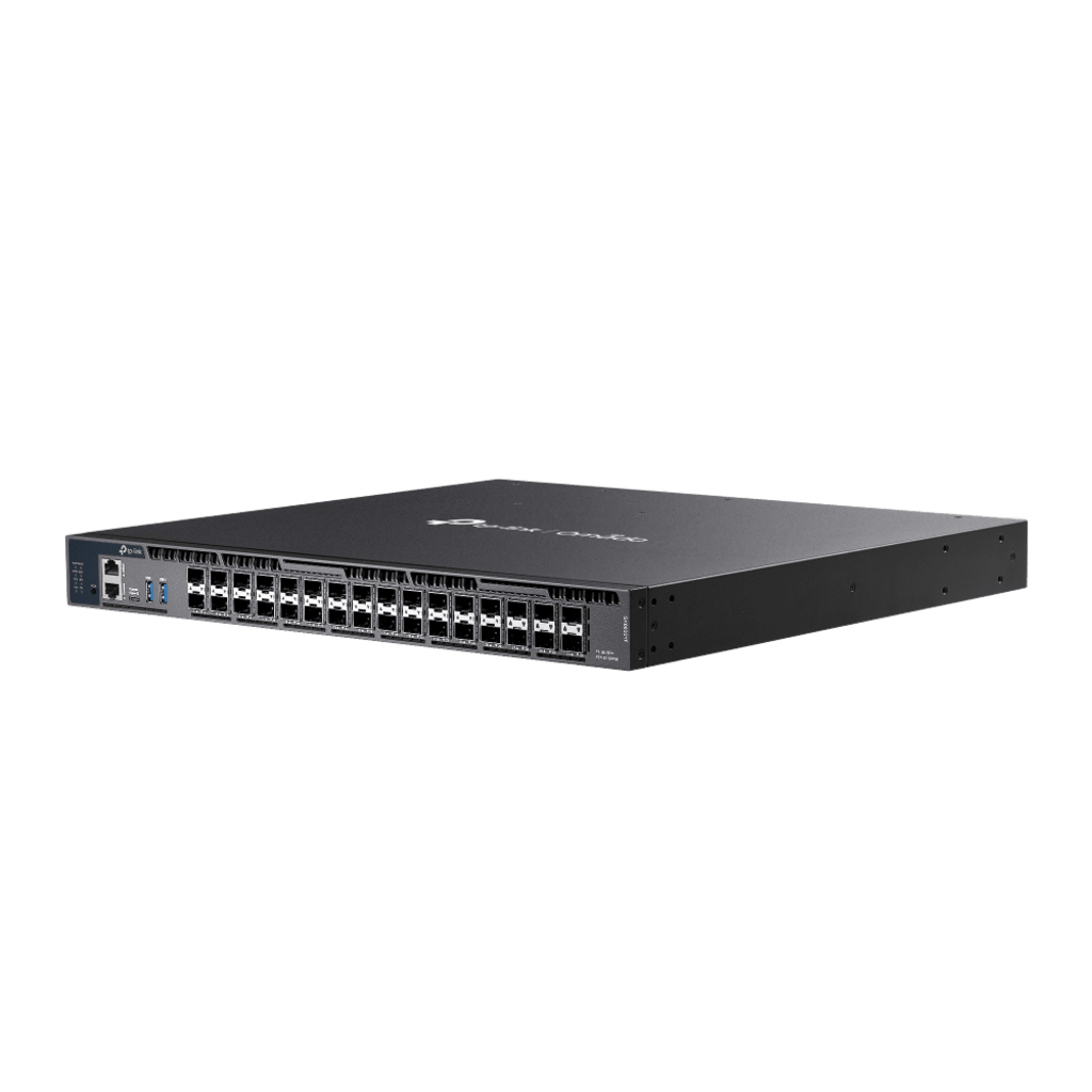 Switch Gestionado L3+ / 26 Puertos 10G SFP+ + 6 Puertos 10G/5G SFP28 / 820 Gbps Capacidad Conmutación / 410 Gbps Ancho Banda / Apilamiento 4 Unidades / Redundancia PSU / Montaje Rack - Image 3