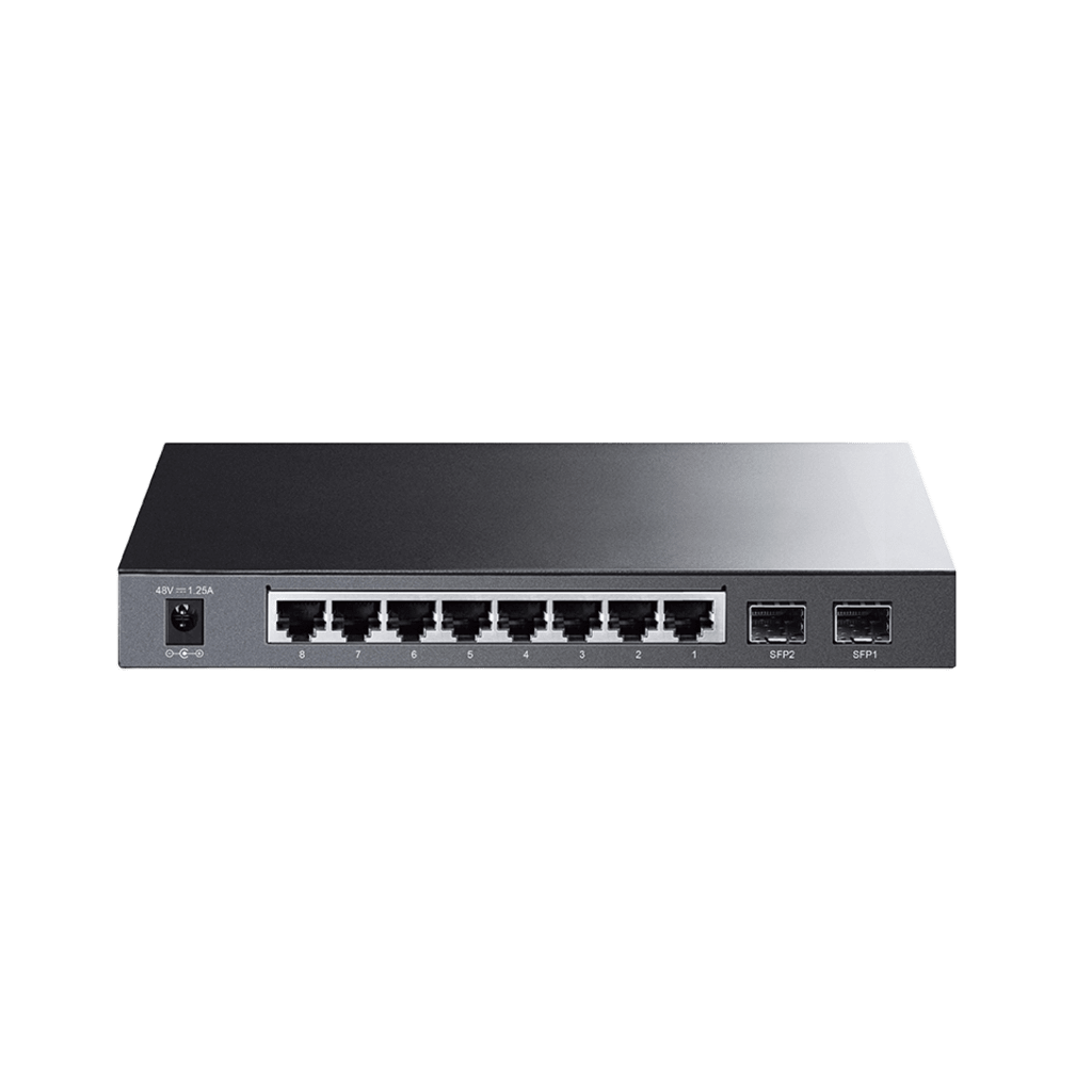 Switch PoE JetStream SDN Administrable 8 puertos 10/100/1000 Mbps + 2 puertos SFP, 8 puertos PoE, 61W, administración centralizada OMADA SDN - Image 3