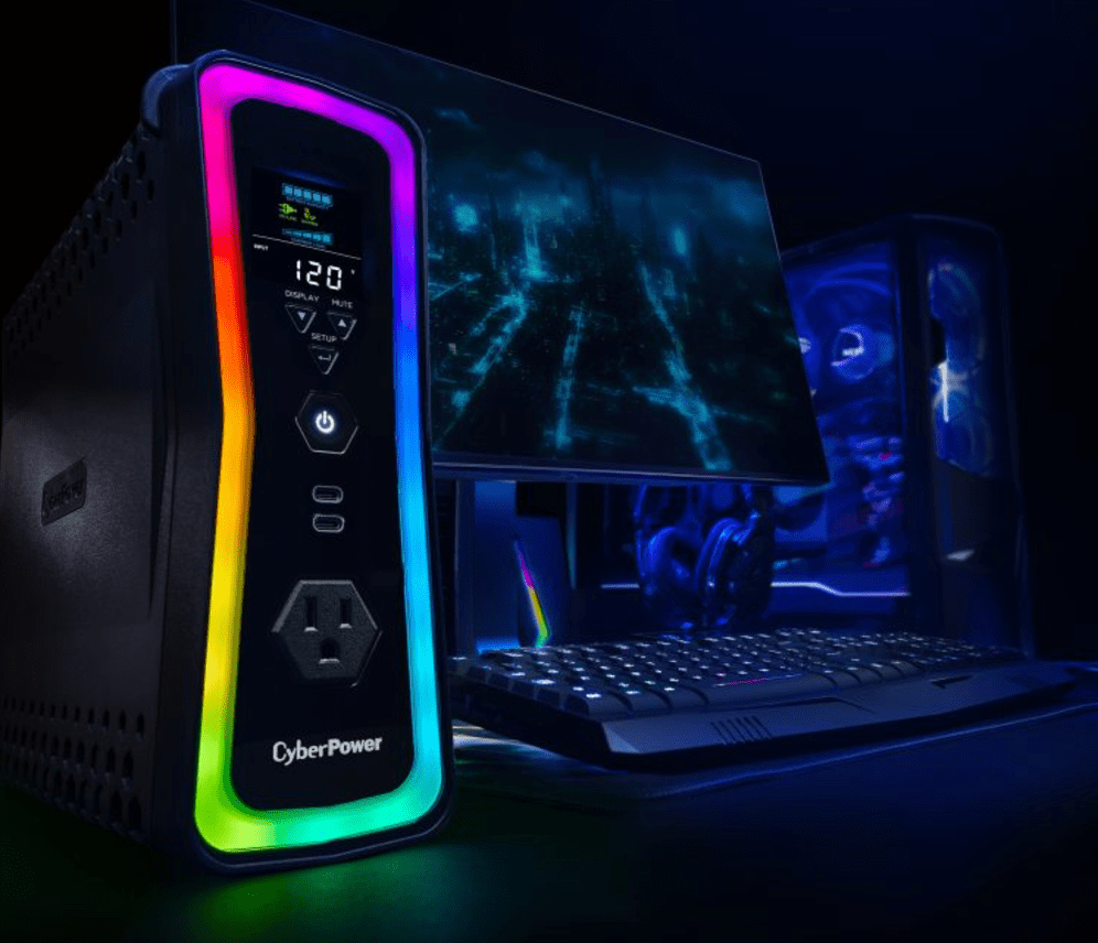 UPS Gamer de 1500 VA/1000 W, Topología Línea Interactiva, Entrada 120 Vca NEMA 5-15P, y 13 Salidas NEMA 5-15R, Puerto USB, Con Regulador de Voltaje (AVR) - Image 6