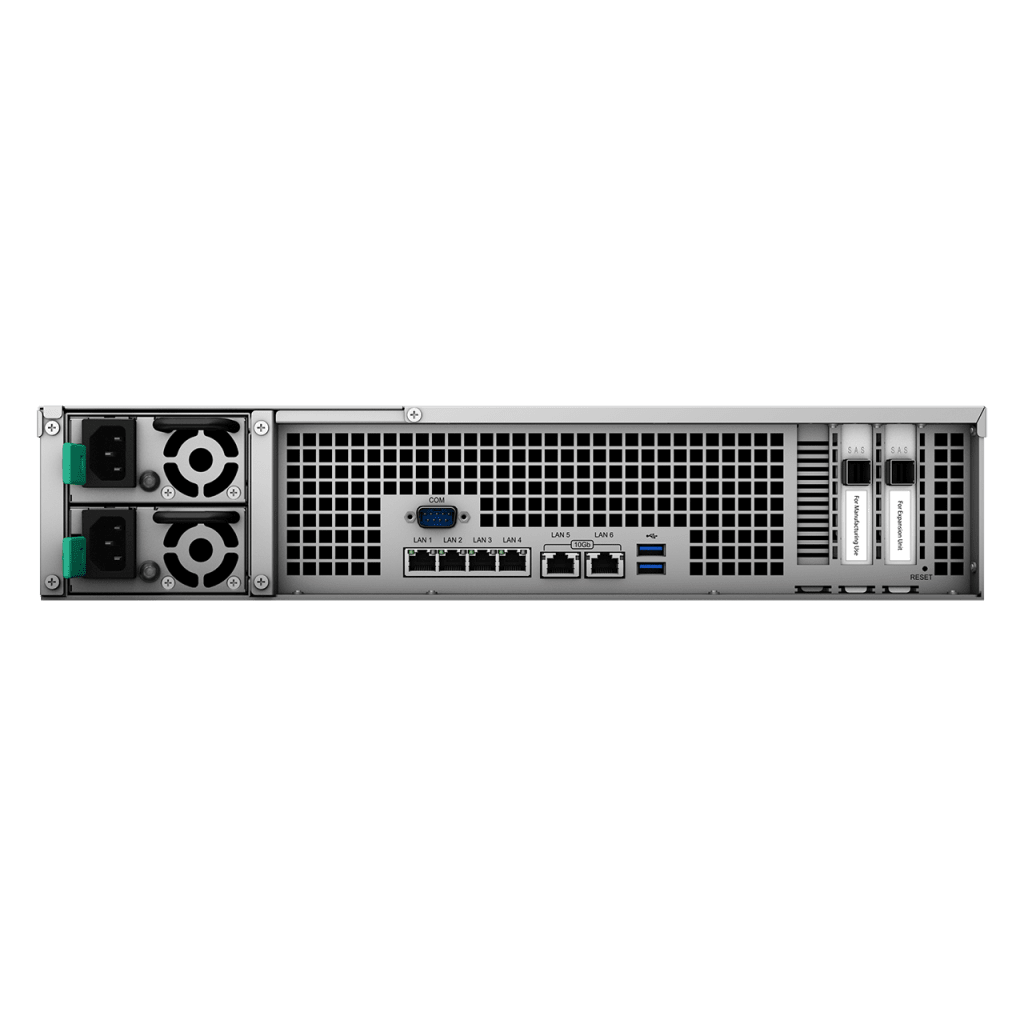 NAS Todo Flash FlashStation FS3600 | 24 Receptáculos | Intel Xeon D-1567 12 Núcleos | 16 GB RAM (Ampliable a 128 GB) | 195,000 IOPS Escritura Aleatoria iSCSI 4K | 10 GbE | Compatible con Virtualización | Protección de Datos Int - Image 7