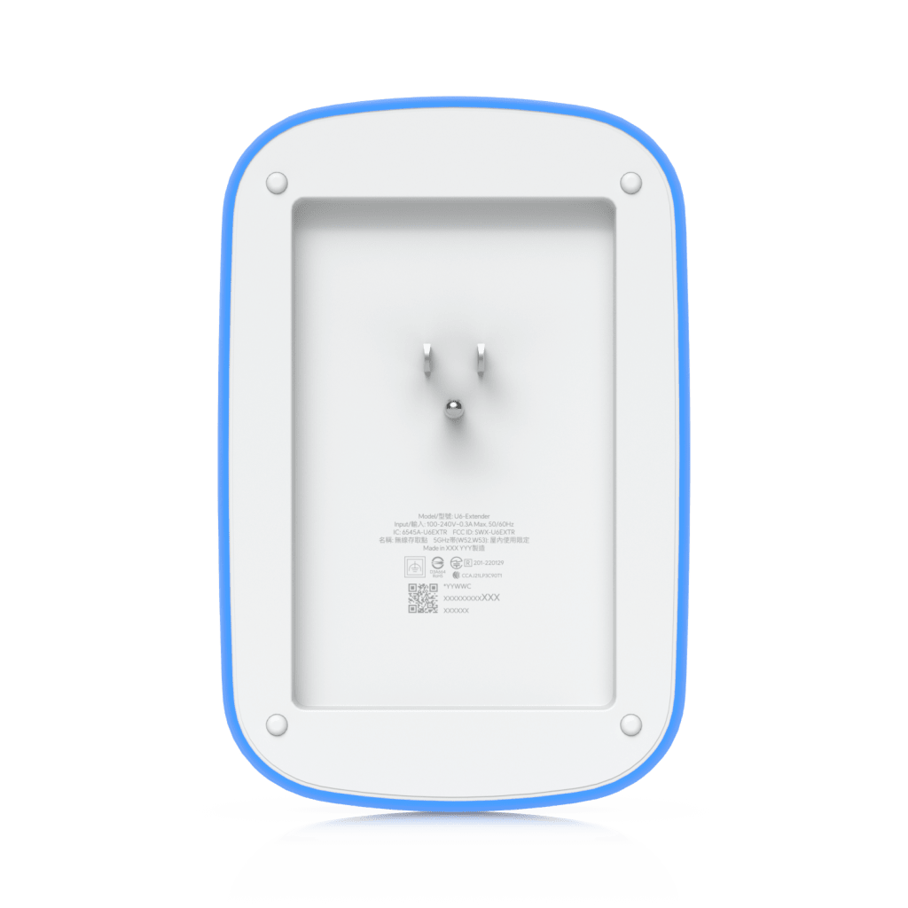 Extensor WiFi 6 UniFi / Hasta 5.3 Gbps Agregados / Doble Banda 2.4 y 5 GHz / MIMO 2x2 y 4x4 con Beamforming / Conexión Directa a Contacto Eléctrico / 300+ Clientes Concurrentes / Gestión UniFi Network / Exclusivo para Equipos UniFi - Image 4