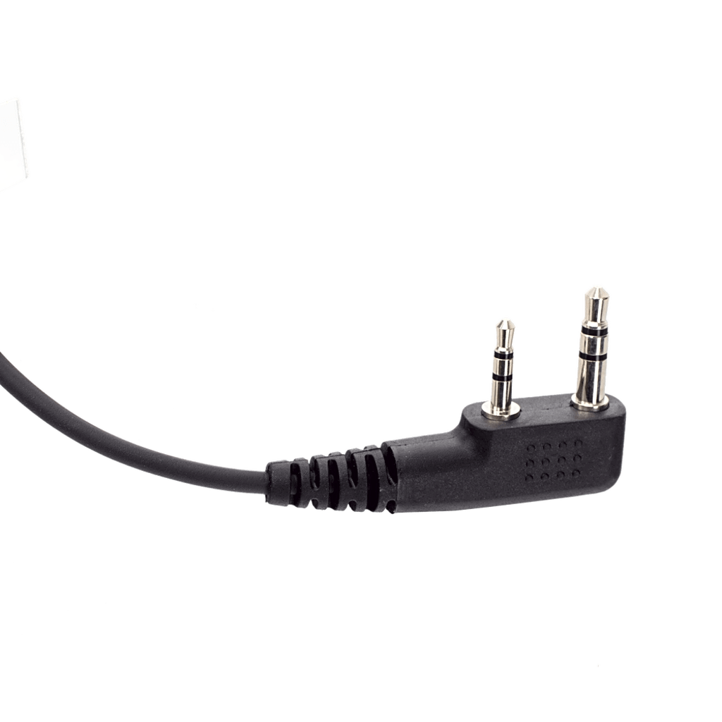 Micrófono - audífono de gancho ajustable al oído con conector de dos pines para KENWOOD Y TXPRO - Image 4