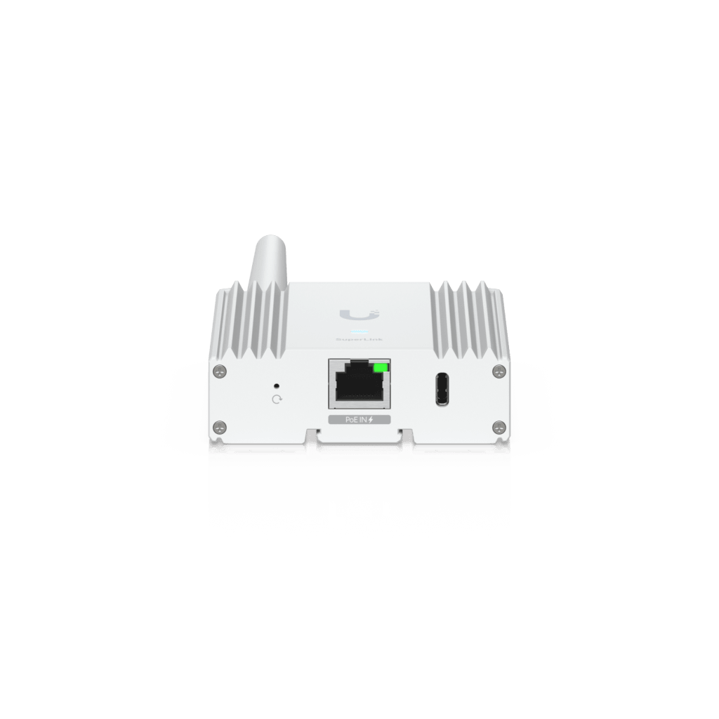 Gateway SuperLink Inalámbrico de Largo Alcance y Baja Latencia para Sensores UniFi Protect con Alcance de hasta 2 km, Alimentación PoE/USB-C y Montaje en Pared o Riel DIN - Image 5