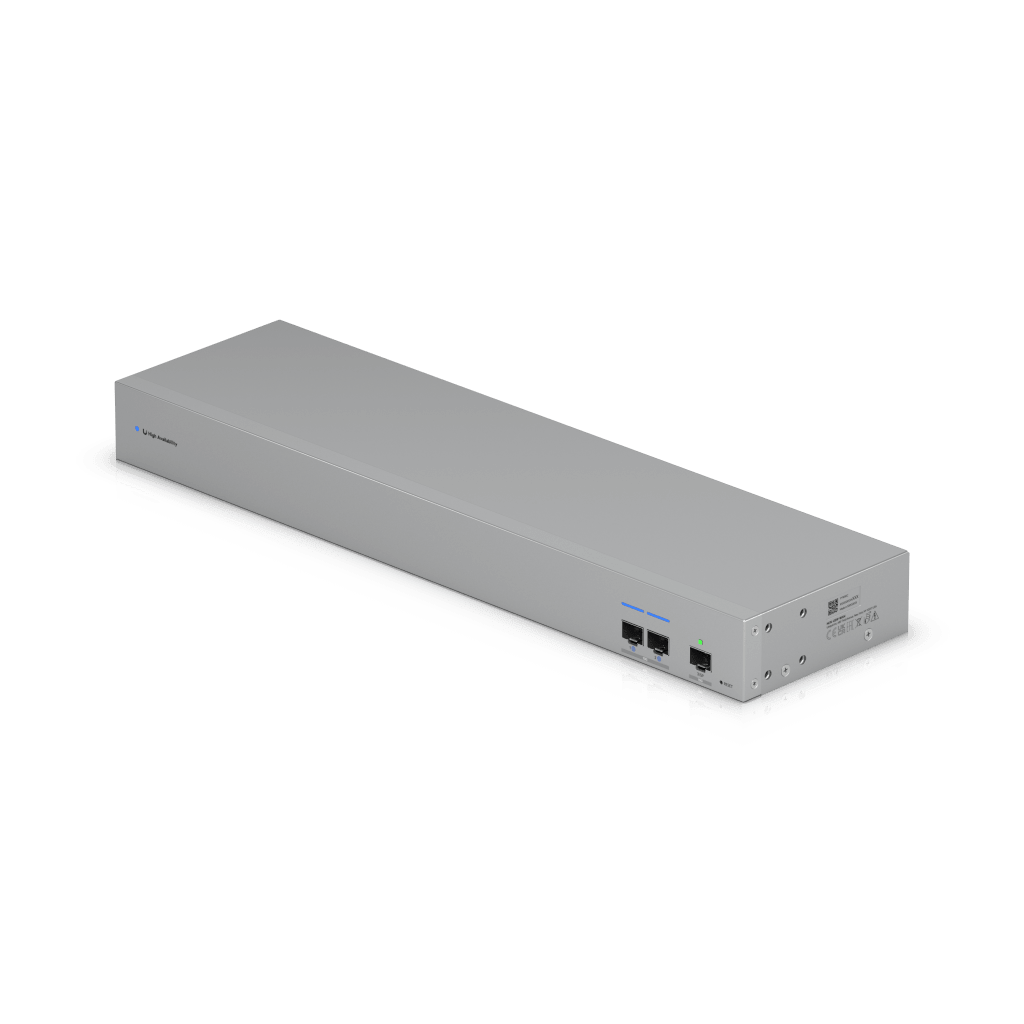 UniFi USW-WAN – Switch WAN Capa 2 con Uplinks SFP+ 10G, Puerto RJ45 GbE y Alimentación CA Redundante para Alta Disponibilidad con UniFi Gateways en Modo Shadow (Rack 1U) - Image 6