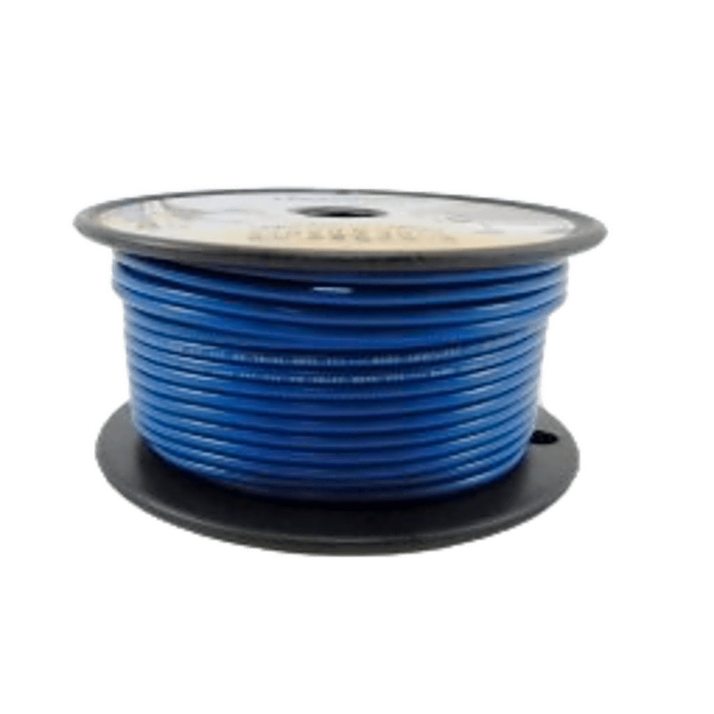 Cable Eléctrico Color Azul Calibre 14 / UL 1015-1230 / 600 Voltios / Temperatura 105°C Seco 75°C Húmedo / Cobre Estañado Clase K / Aislante PVC Retardante de Llama VW-1 / Resistente a Humedad Abrasión Ácido Combu - Image 2
