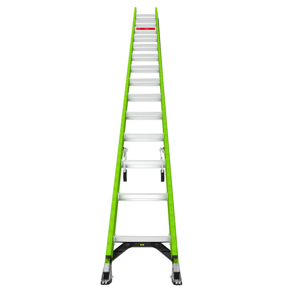 Escalera de Extensión de Aluminio + Fibra de Vidrio Hasta 8.5 m. !La Más Liviana del Mundo! (No. Parte: 18728) - Image 2