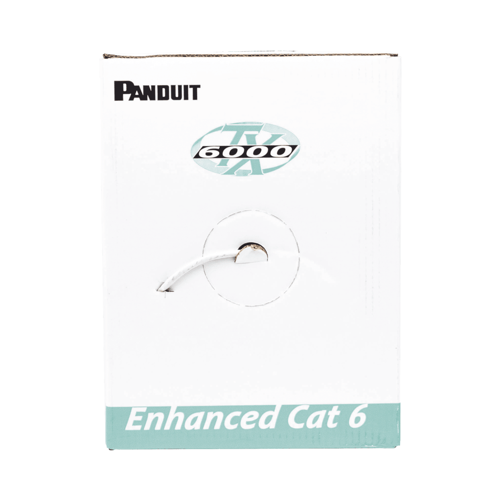 Bobina de Cable UTP 305 Metros (1000 Pies) de Cobre, TX6000™ PanNet, Reelex, Gris, Categoría 6 Mejorado (23 AWG), PVC (CMR, Riser), de 4 Pares - Image 2