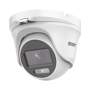 [ColorVu] Eyeball TurboHD 3K / Lente de 2.8mm / Microfono integrado / Imagen a color 24/7 / Luz Blanca 20 metros / Exterior IP66 / dWDR
