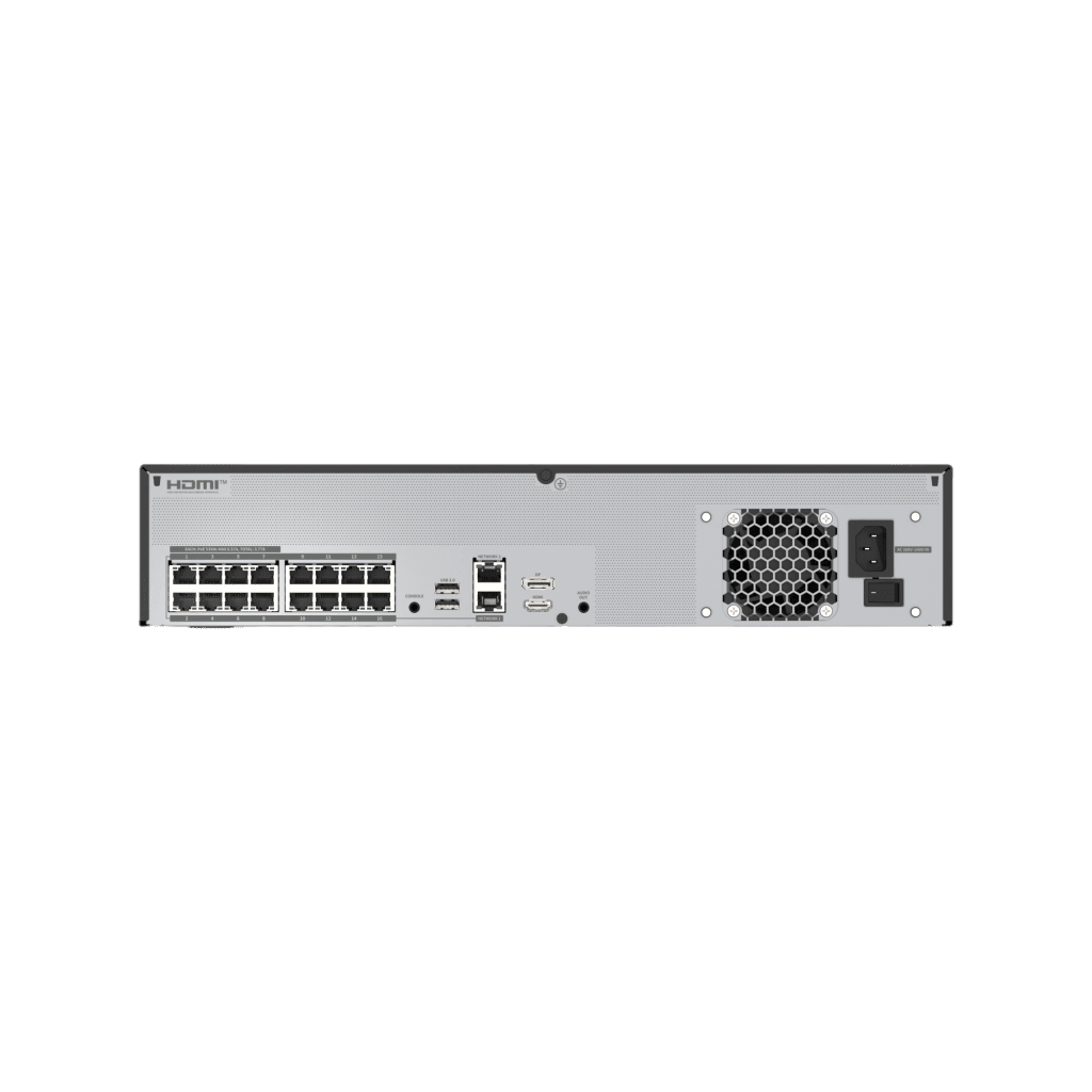NVR de 12 Megapíxel sistema operativo Ubuntu Linux / Hasta 32 canales / 24TB Incluidos / 16 puertos PoE+ / H.265 & WiseStream / Incluye 1 Licencia de 4 canales - Image 2