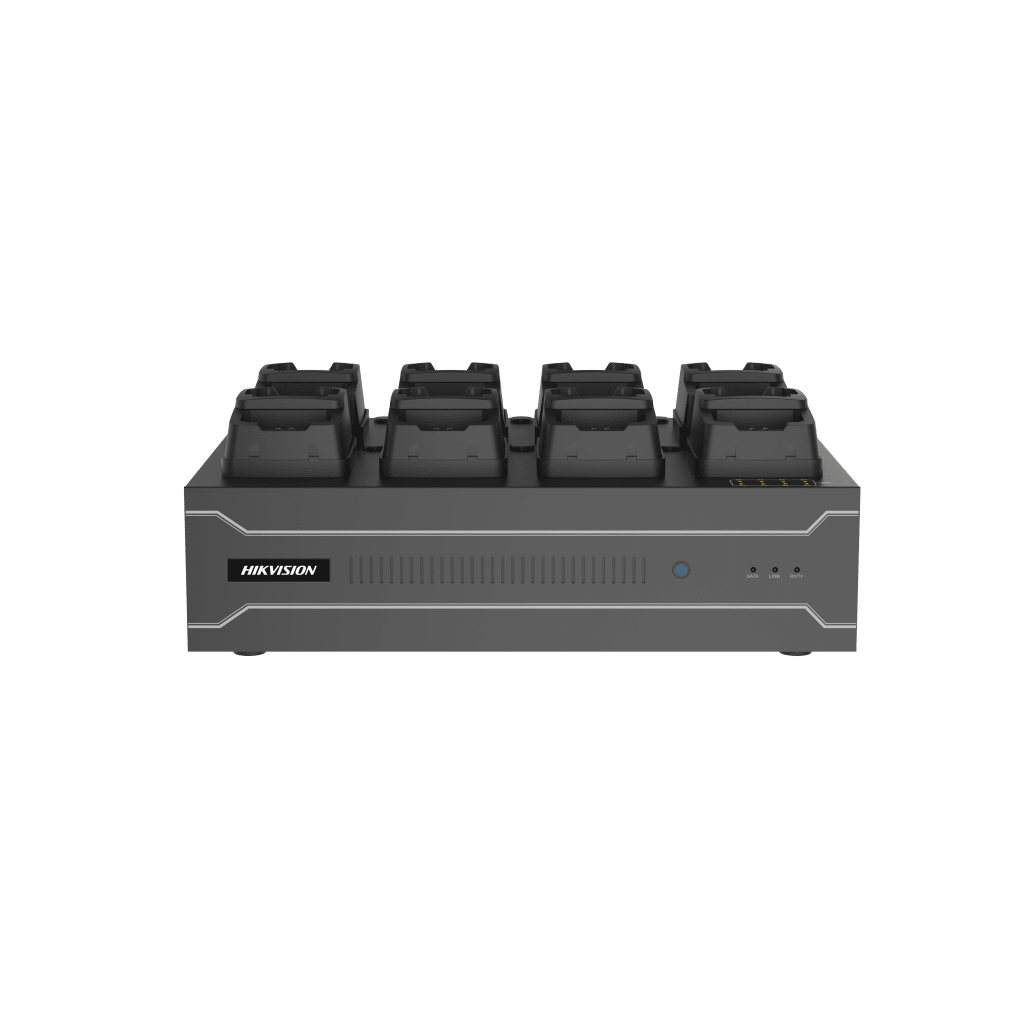 Dock Station de Escritorio con 8 Estaciones de Carga para Body Cams / Doble Interfaz de Red / 4 Bahías de HDD / Carga y Respaldo Automático / Prevención de Pérdida de Datos / Cobertura Cíclica / Reproducción d - Image 2