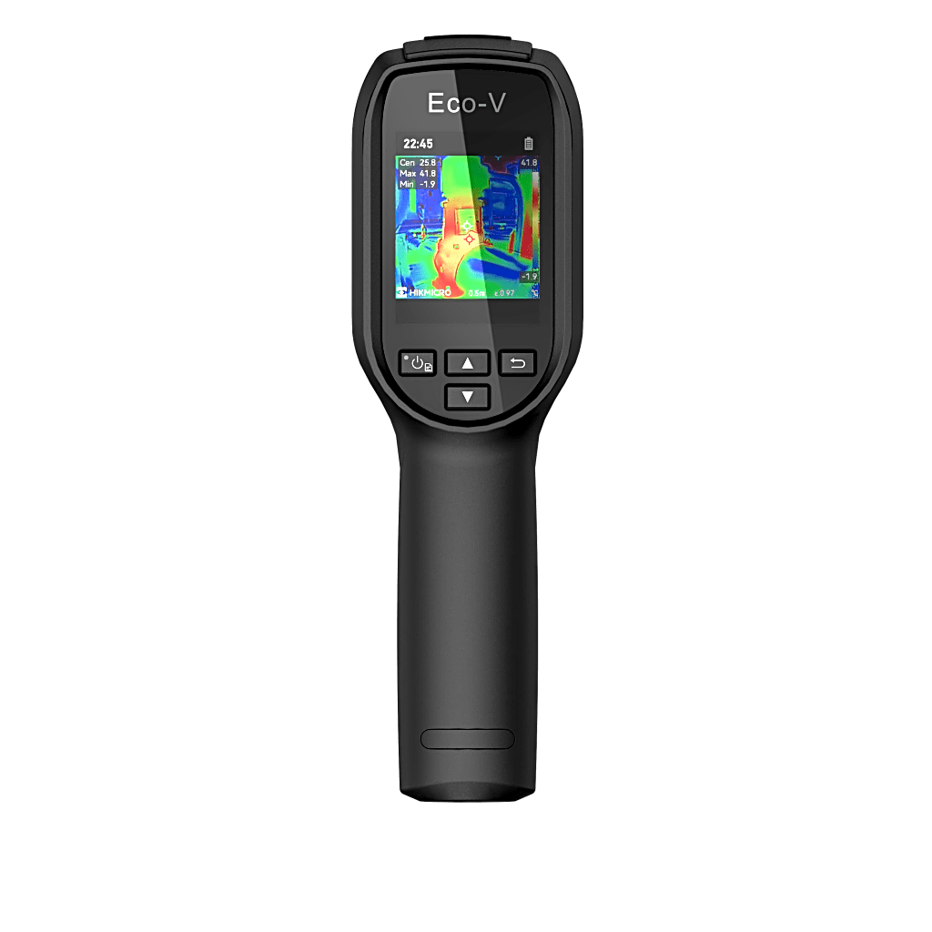Eco-V - Cámara Termográfica Portátil / SuperIR 240 x 240 / Rango de -20°C a 550°C / Pantalla LCD 2.4" / Fusión Térmica-Visible / Memoria 4GB (30,000 imágenes) / Batería 8h - Image 2