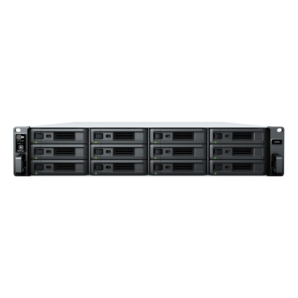 Servidor de Almacenamiento Synology SA6400 | 12 Bahías | Escalable hasta 108 Bahías | AMD EPYC 7272 | 32 GB DDR4 ECC | 10GbE RJ-45 | RAID F1, 0, 1, 5, 6, 10. - Image 2