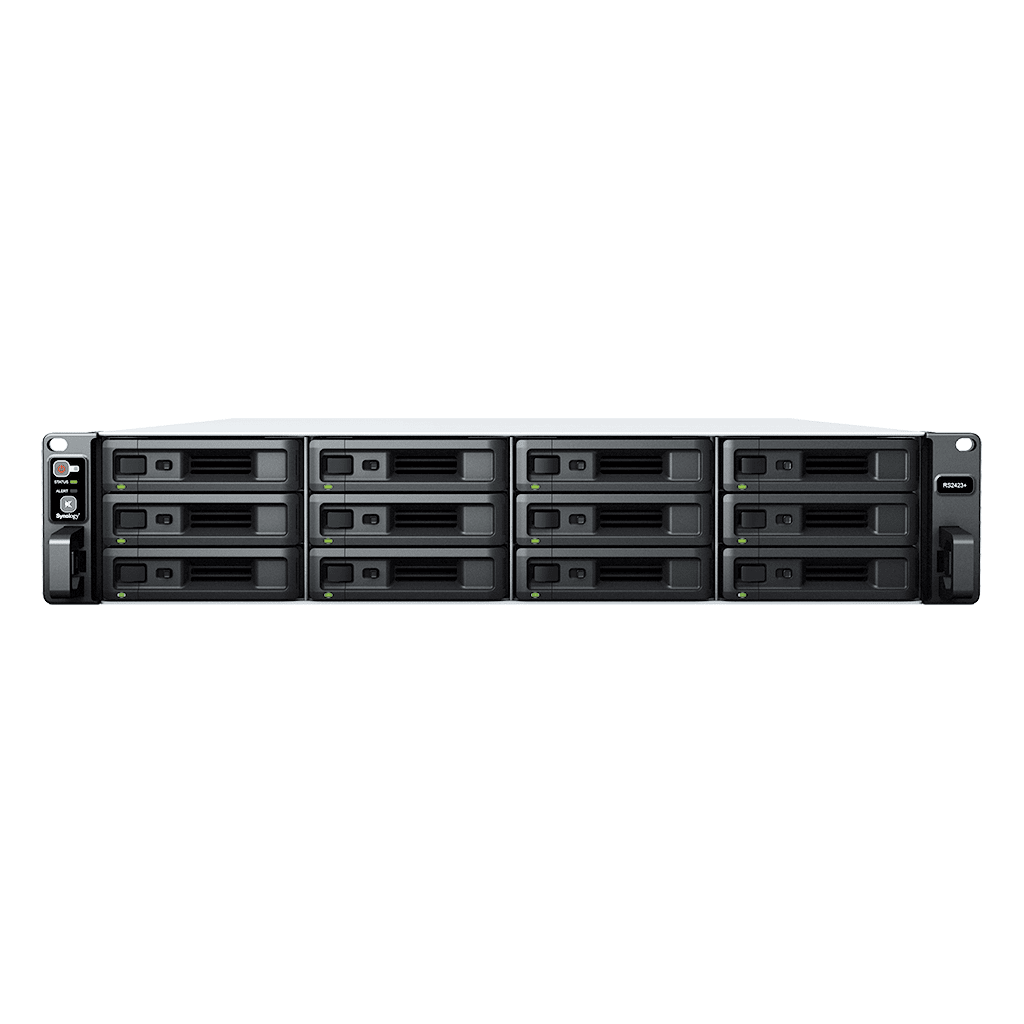 Servidor de Almacenamiento RackStation RS2423+ | 12 Bahías | 2U | Hasta 216 TB | Rendimiento 3,500/1,700 MB/s | Expansión a 432 TB | 10GbE | Fuentes de Alimentación Duales | Alta Disponibilidad. - Image 2