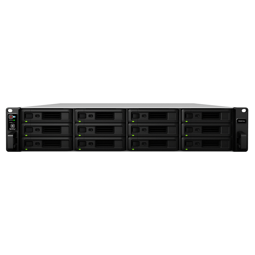 RackStation RS3618xs | Almacenamiento Empresarial | CPU Intel Xeon D-1521 | 12 Bahías | Escalable a 36 Bahías | 8GB DDR4 ECC | 10GbE | Compatibilidad con Virtualización . - Image 2