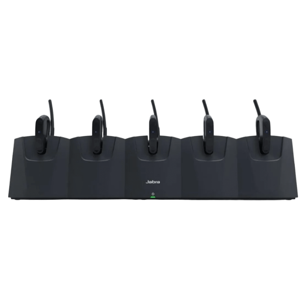 Estación de Carga / 5 Bays / Para Headset Perform 45 / Actualización Firmware USB / LED Indicadores / Rack 19 pulgadas / 2 Años Garantía - Image 2