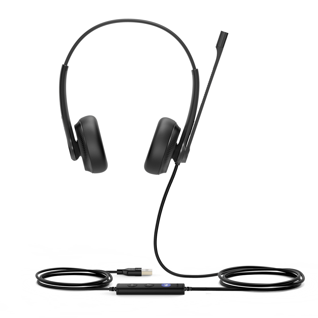 Diadema Alámbrica UH34 Dual de Yealink USB Compatible con Teléfonos IP y Computadoras. - Image 2
