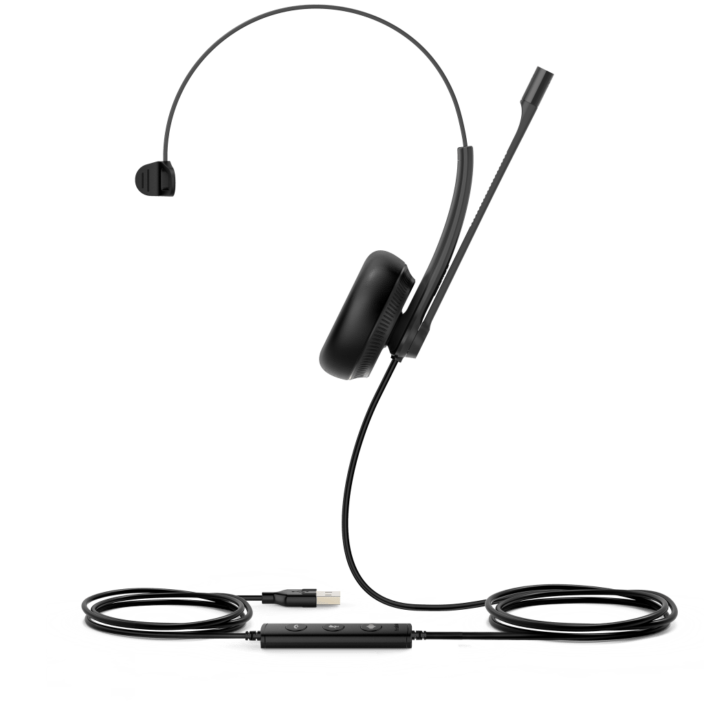 Diadema Alámbrica UH34 Mono de Yealink USB Compatible con Teléfonos IP y Computadoras. - Image 2