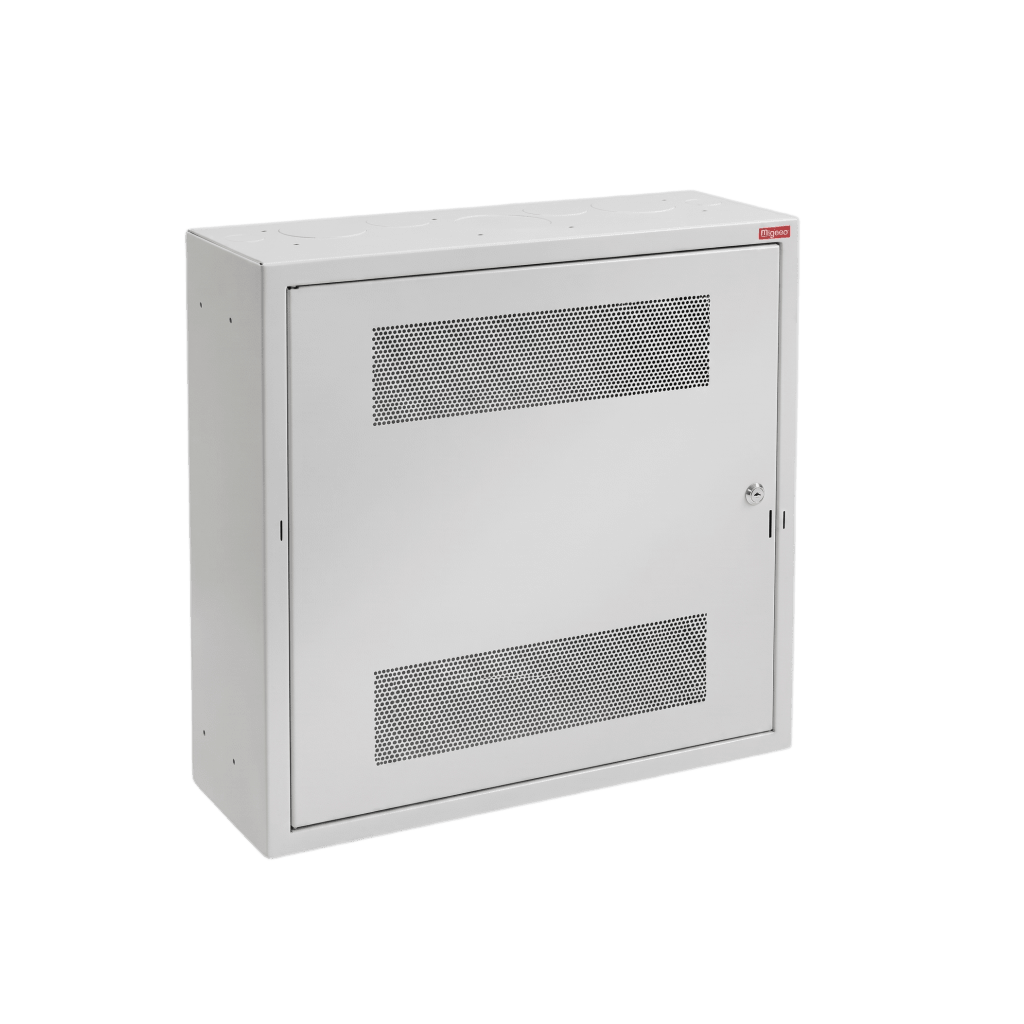 Gabinete Rack Horizontal D-Box 6U / Perfil Bajo 1219 mm x 610 mm x 313 mm / Acero RAL 7035 / Puerta 120° / Retail y Puntos Públicos - Image 2