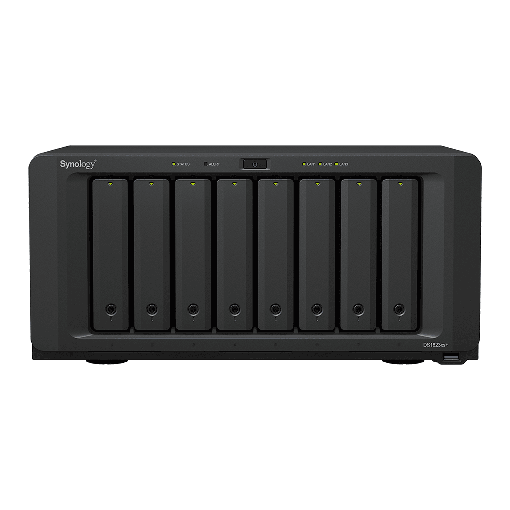 Servidor de Almacenamiento NAS Synology DiskStation DS1823xs+ | 8 Bahías | 144 TB Bruto | Expansión hasta 324 TB | 10GbE | RAID F1,0,1,5,6,10 | Caché SSD. - Image 2