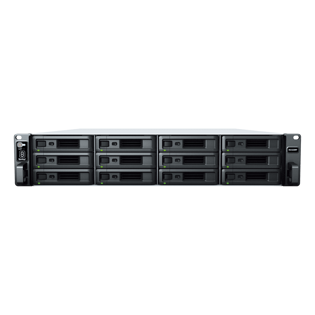 Unidad de Expansión RX1223RP | 12 Bahías HDD/SSD SATA 3.5" o 2.5" | Fuente de Alimentación Redundante | Compatible con Synology DSM | Plug-and-Play. - Image 2