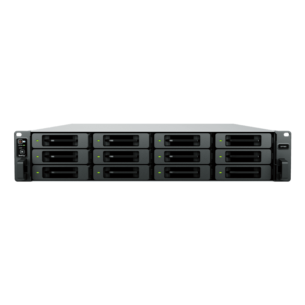 Dispositivo de Protección de Datos Synology ActiveProtect DP7400 | 2U Rack | AMD EPYC 7272 | 64 GB RAM | 10 HDD 20 TB RAID 6 | 2 SSD 3840 GB RAID 1 | 10 GbE | Protección Ransomware | Inmutabilidad WORM | Gestión Centralizada. - Image 2