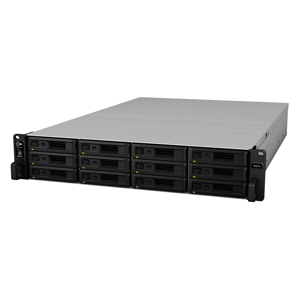 RackStation RS3618xs | Almacenamiento Empresarial | CPU Intel Xeon D-1521 | 12 Bahías | Escalable a 36 Bahías | 8GB DDR4 ECC | 10GbE | Compatibilidad con Virtualización . - Image 4