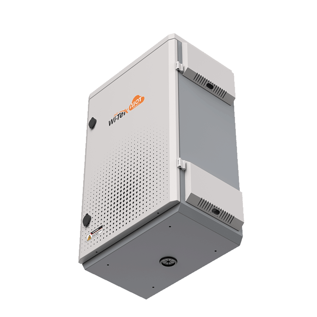 Gabinete de Acero Ventilado para Exterior 380 x 660 x 240 mm con Rieles DIN y 4 Placas Laterales para Montaje de Equipos por Fuera - Image 4