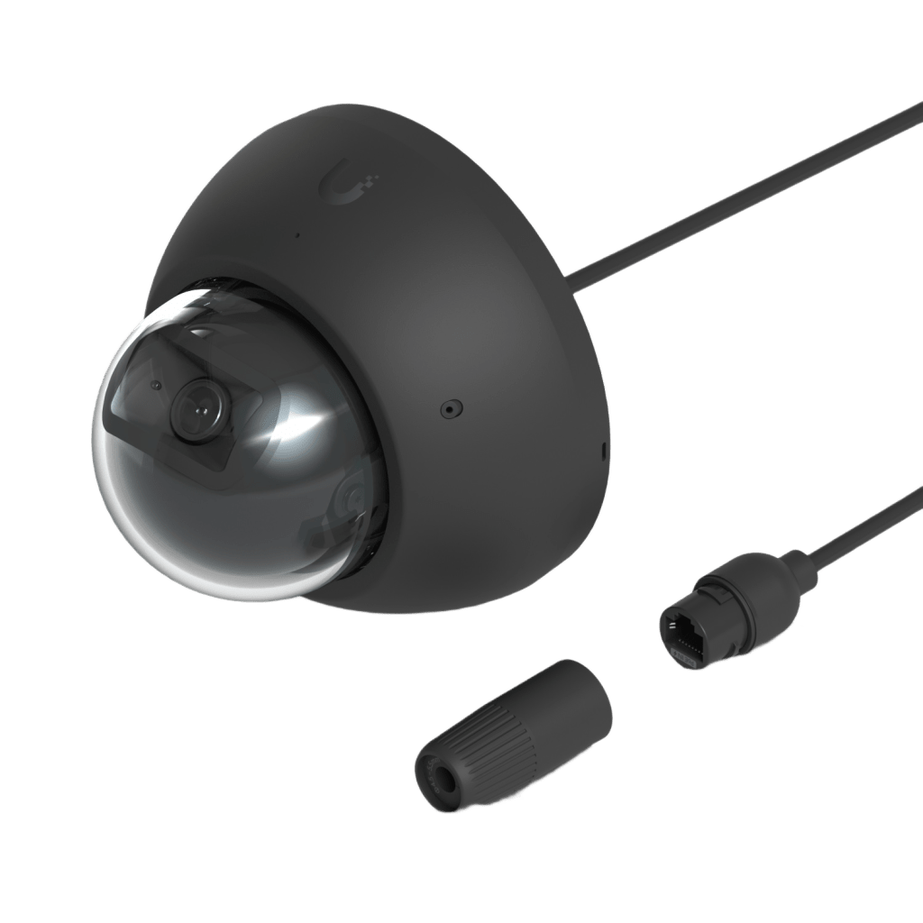 Cámara UniFi Protect G5 AI Dome Negro, Para Interior o Exterior, 4K (8MPX), Ángulo 109.9°. Visión Nocturna IR Hasta 40m, Detecciones Inteligentes de Rostros y Placas, Audio Bidireccional, Protección IP66, Anti-Vandalismo - Image 4