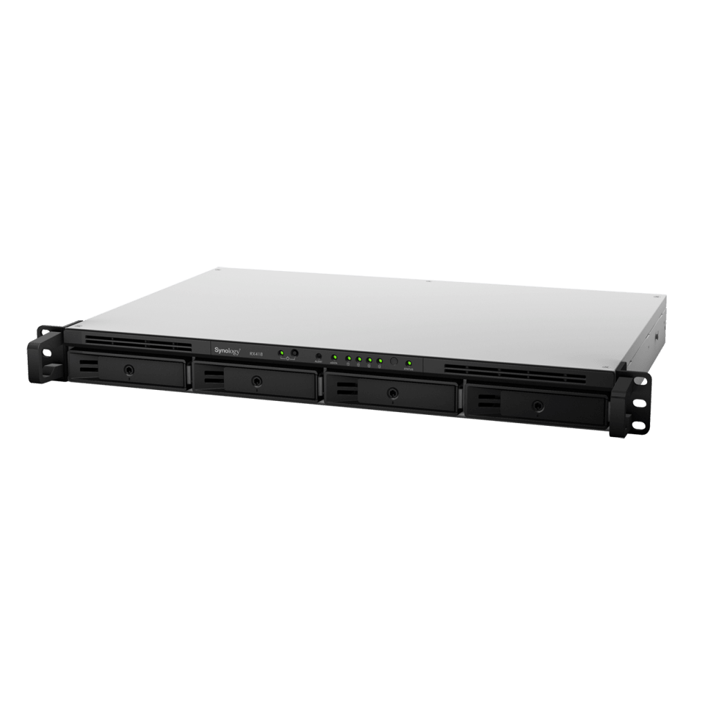 Unidad de Expansión Synology RX418 | 4 Bahías SATA HDD/SSD 3.5" y 2.5" | eSATA | Profundidad 30 cm | Compatible con RackStation 1U | Administración DSM. - Image 4
