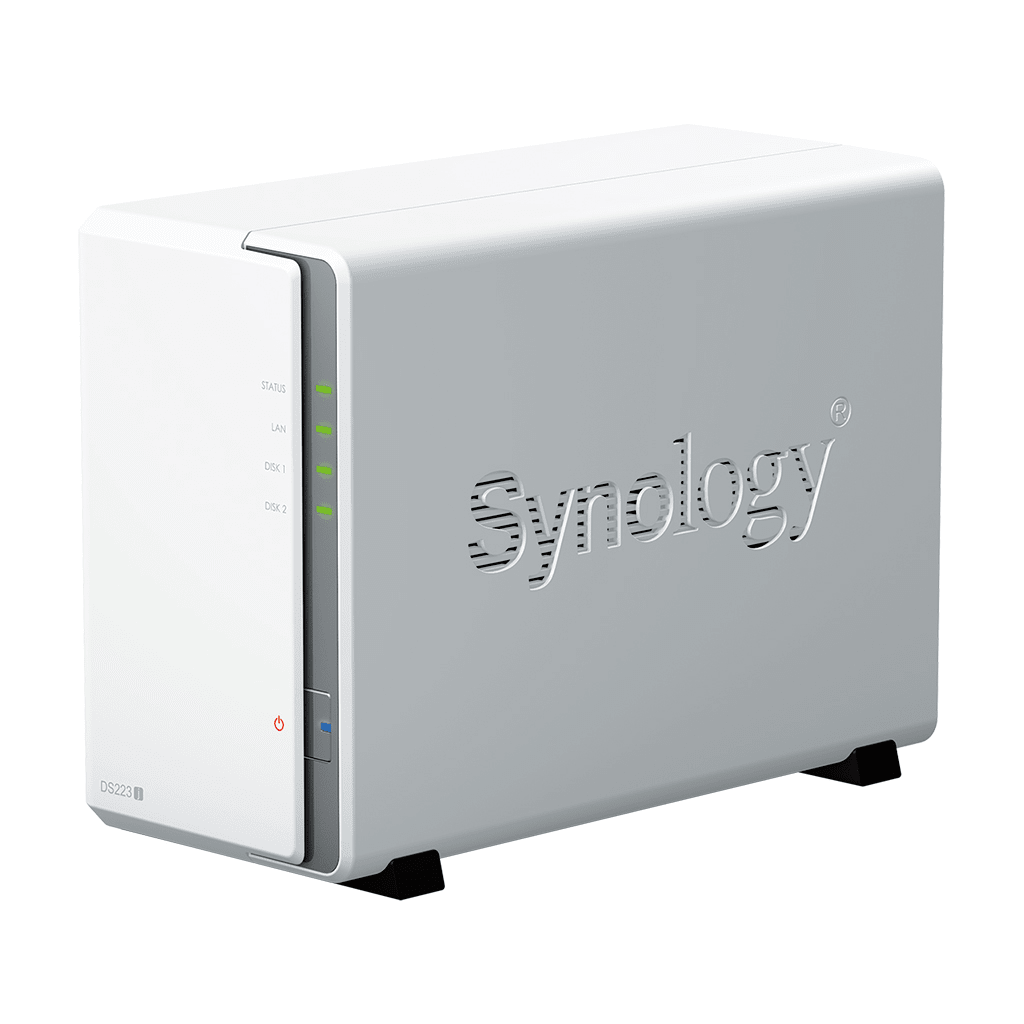NAS DiskStation DS223j | 2 Bahías | CPU Realtek RTD1619B 1.7 GHz | 1 GB DDR4 | Puerto 1GbE RJ-45 | USB 3.2 Gen 1 | Compatible con HDD y SSD | Synology DSM | RAID 0, 1, JBOD | SMB, AFP, NFS, FTP | Vigilancia IP - Image 4
