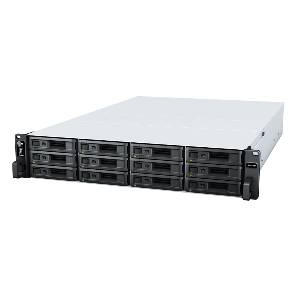 Unidad de Expansión RX1223RP | 12 Bahías HDD/SSD SATA 3.5" o 2.5" | Fuente de Alimentación Redundante | Compatible con Synology DSM | Plug-and-Play. - Image 4