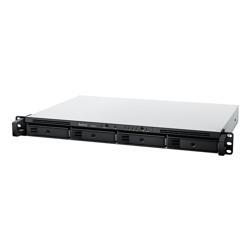 NAS RackStation RS822+ | 4 Bahías | 1U | AMD Ryzen V1500B | 32 GB DDR4 ECC | 4 Puertos 1GbE | Expansión PCIe | Compatible con SSD NVMe | Sistema Operativo Synology DSM. - Image 4