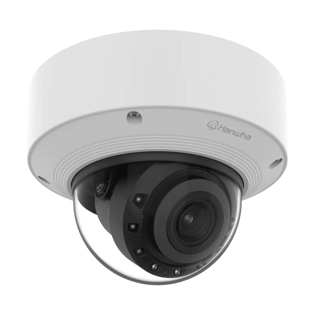 Cámara Domo AI 8 Megapíxeles / Motorizado 4.4-9.3 mm 2.1x / Dual NPU / IR 50 m (164 ft) / IP52 IK10 / Analítica Avanzada IA / extremeWDR 120 dB / Wisenet 9 - Image 4