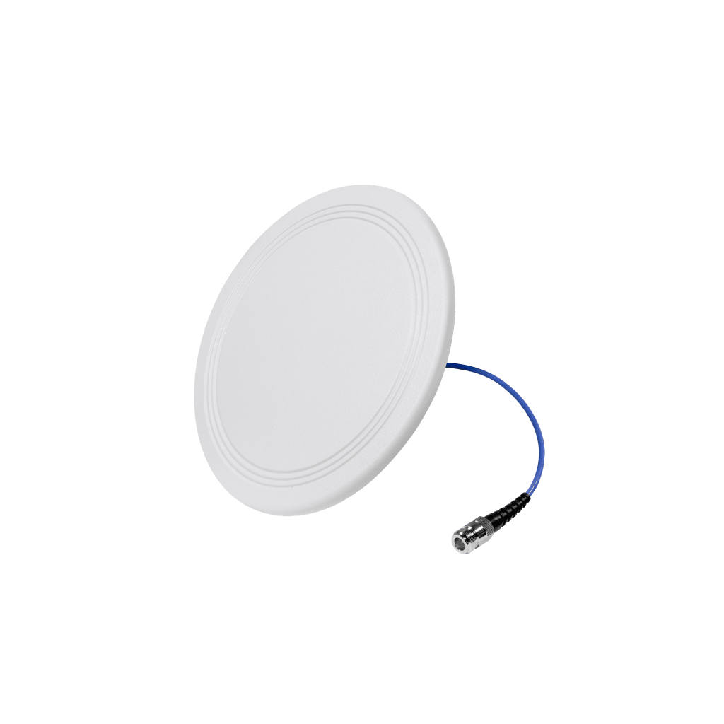 Antena Omnidireccional para Techo Interior / 600-6000 MHz / 5 Bandas Celulares y WiFi / Perfil Ultra Bajo 8 mm / Conector N-hembra / Cable Plenum 30 cm / Material del radomo, ABS - Image 3
