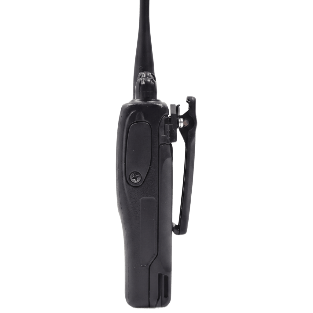 Radio profesional UHF 440-480 MHz, 4 W, 16 canales � MIL-STD-810, IP54, VOX, DTMF, bater�a 12 h � 3 a�os de garant�a. Incluye antena, bater�a, cargador y clip - Image 3